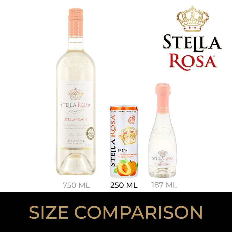 slide 11 of 11, Stella Rosa Peach - 2pk/250ml Cans, 2 ct; 250 ml