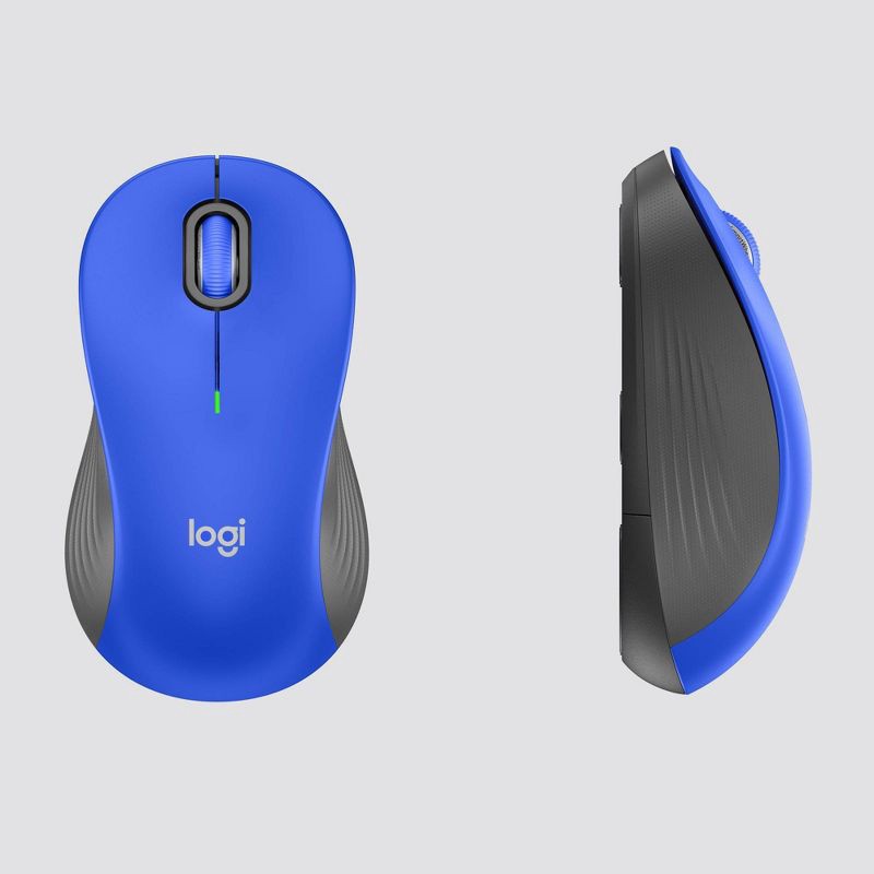 slide 2 of 5, Logitech Signature M550 Wireless Mouse - Large - Blue, 1 ct