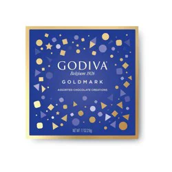 Godiva Goldmark Candy Giftbox - 7.7oz/18ct