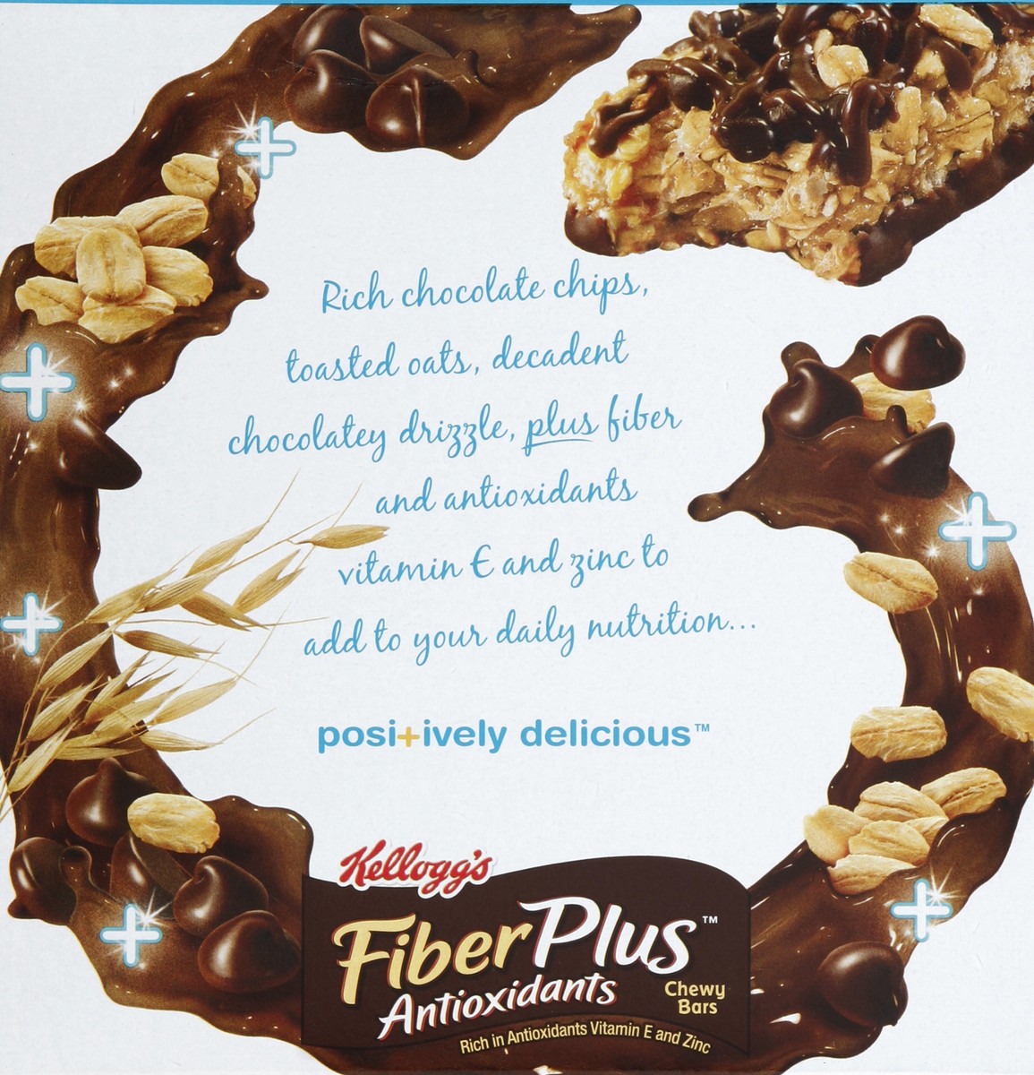 slide 6 of 6, Kellogg's Fiberplus Antioxidants Chocolate Chip Chewy Bars, 5 ct; 6.3 oz