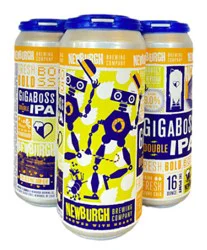 Newburgh Gigaboss Double Ipa In Cans - 4-16 Fz