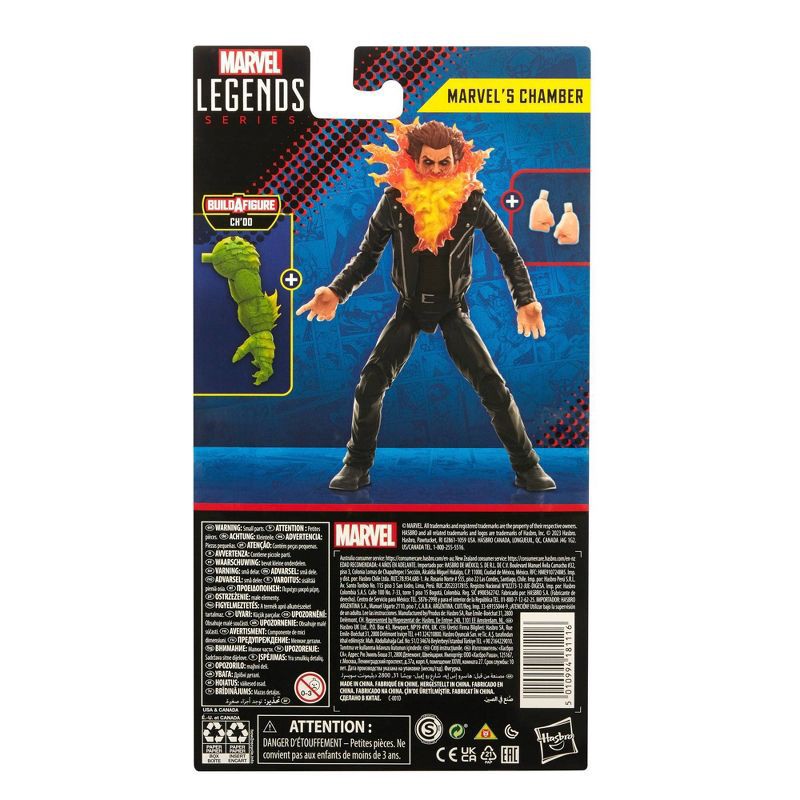 slide 5 of 7, Marvel Legends X-Men Marvel's Chamber Action Figure, 1 ct