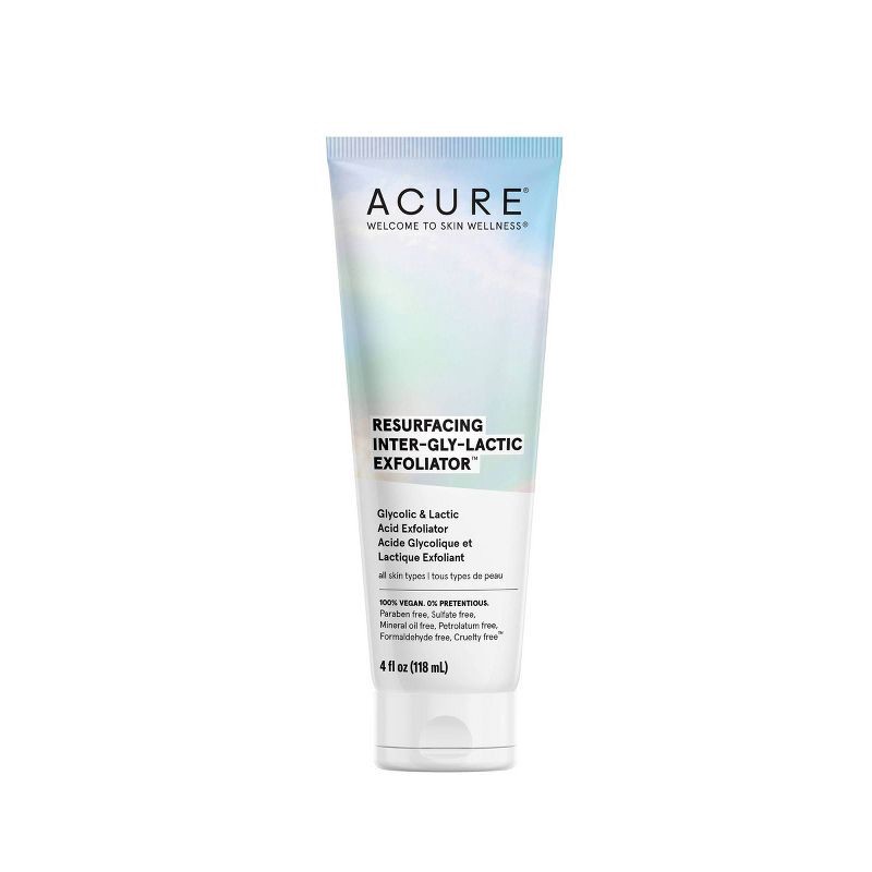 slide 1 of 5, Acure Resurfacing Inter-Gly-Lactic Face Exfoliator - 4 fl oz, 4 fl oz