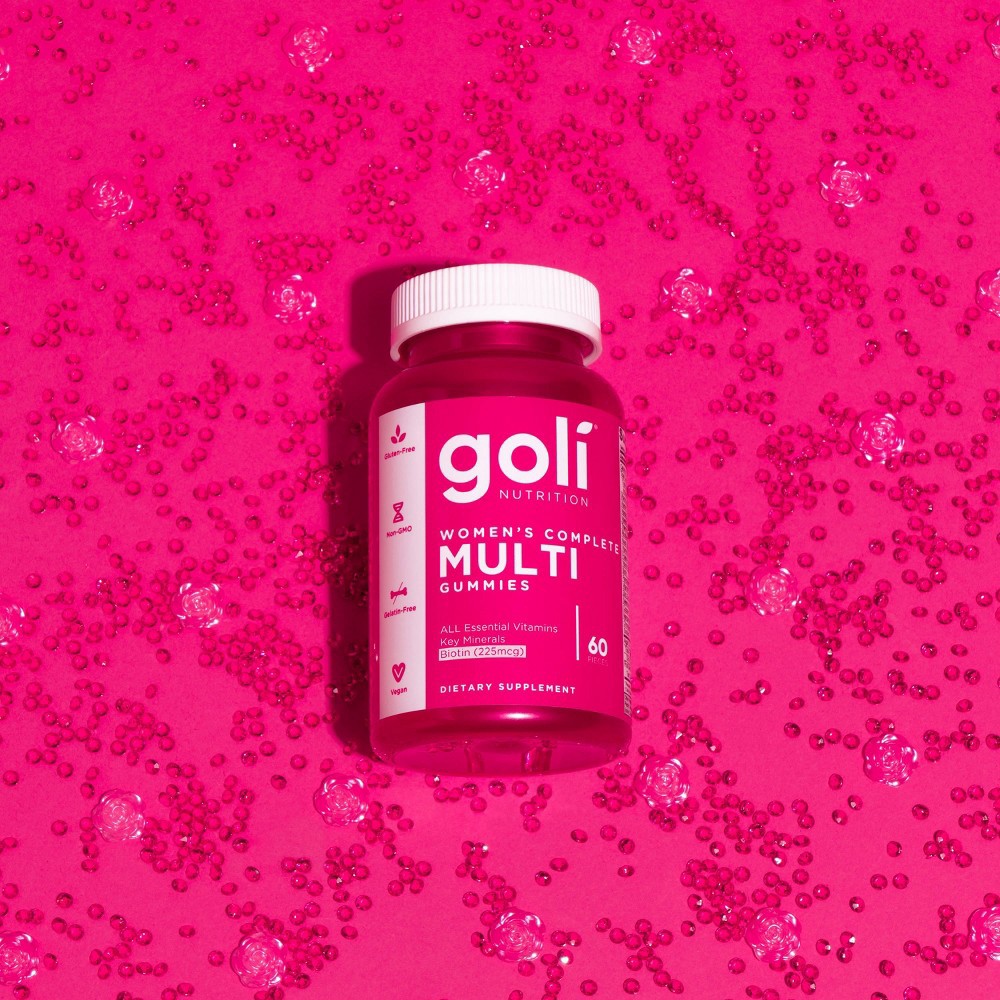 Goli Nutrition Women's Multivitamin Vegan Gummies 60ct 60 ct Shipt