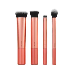 Real Techniques Face Base Makeup Brush Kit - 4pc