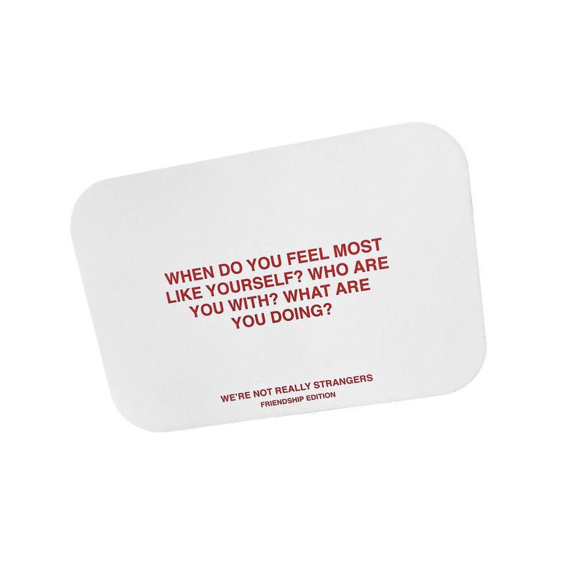 slide 7 of 7, We're Not Really Strangers Game Friendship Edition, 1 ct