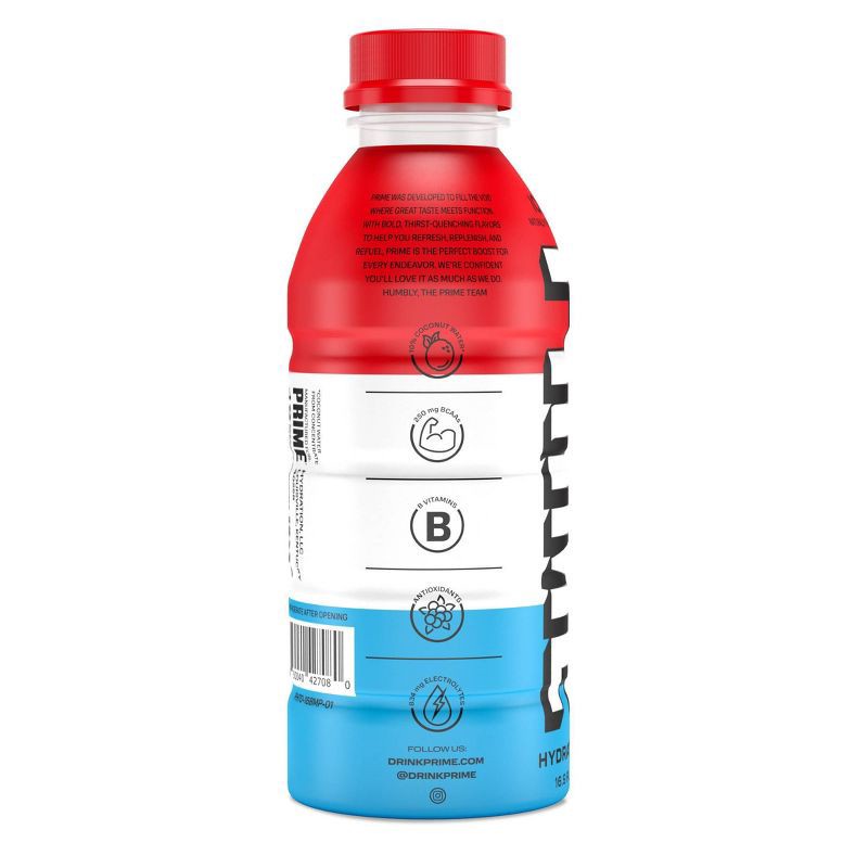 slide 2 of 3, Prime Hydration Ice Pop Sports Drink - 16.9 fl oz Bottle, 16.9 fl oz