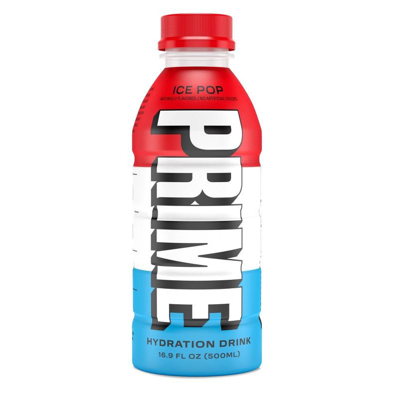 slide 1 of 3, Prime Hydration Ice Pop Sports Drink - 16.9 fl oz Bottle, 16.9 fl oz