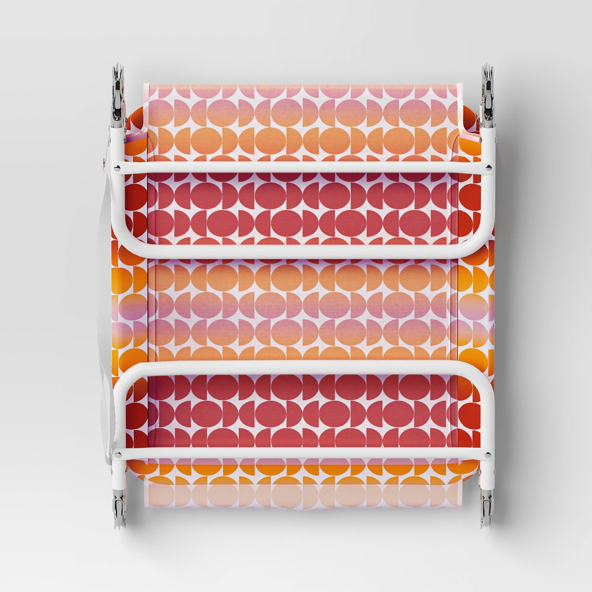 Folding Beach Lounger Geo Gradient Print Sun Squad 1 ct Shipt