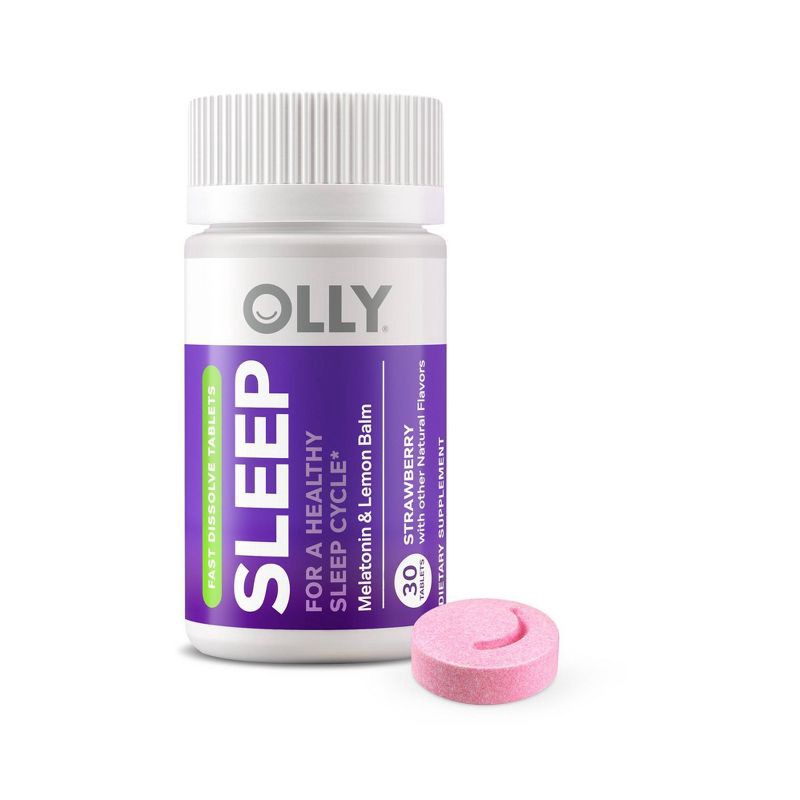 slide 1 of 1, OLLY Sleep Fast Dissolve Vegan Tablets - 30ct, 30 ct