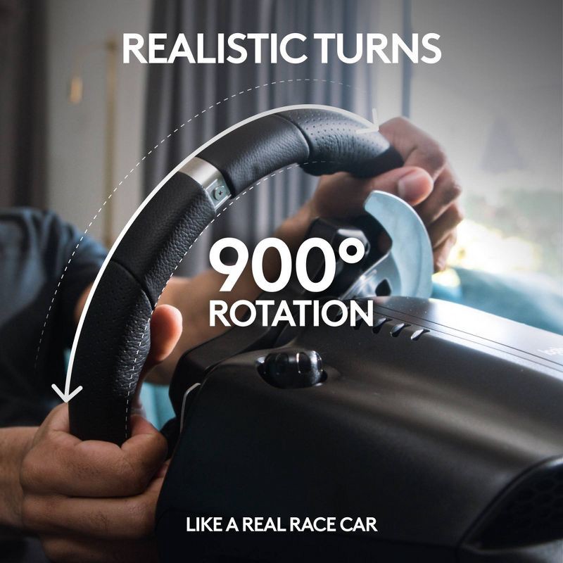 slide 4 of 9, Logitech G920 Driving Force Racing Wheel for Xbox One/PC, 1 ct