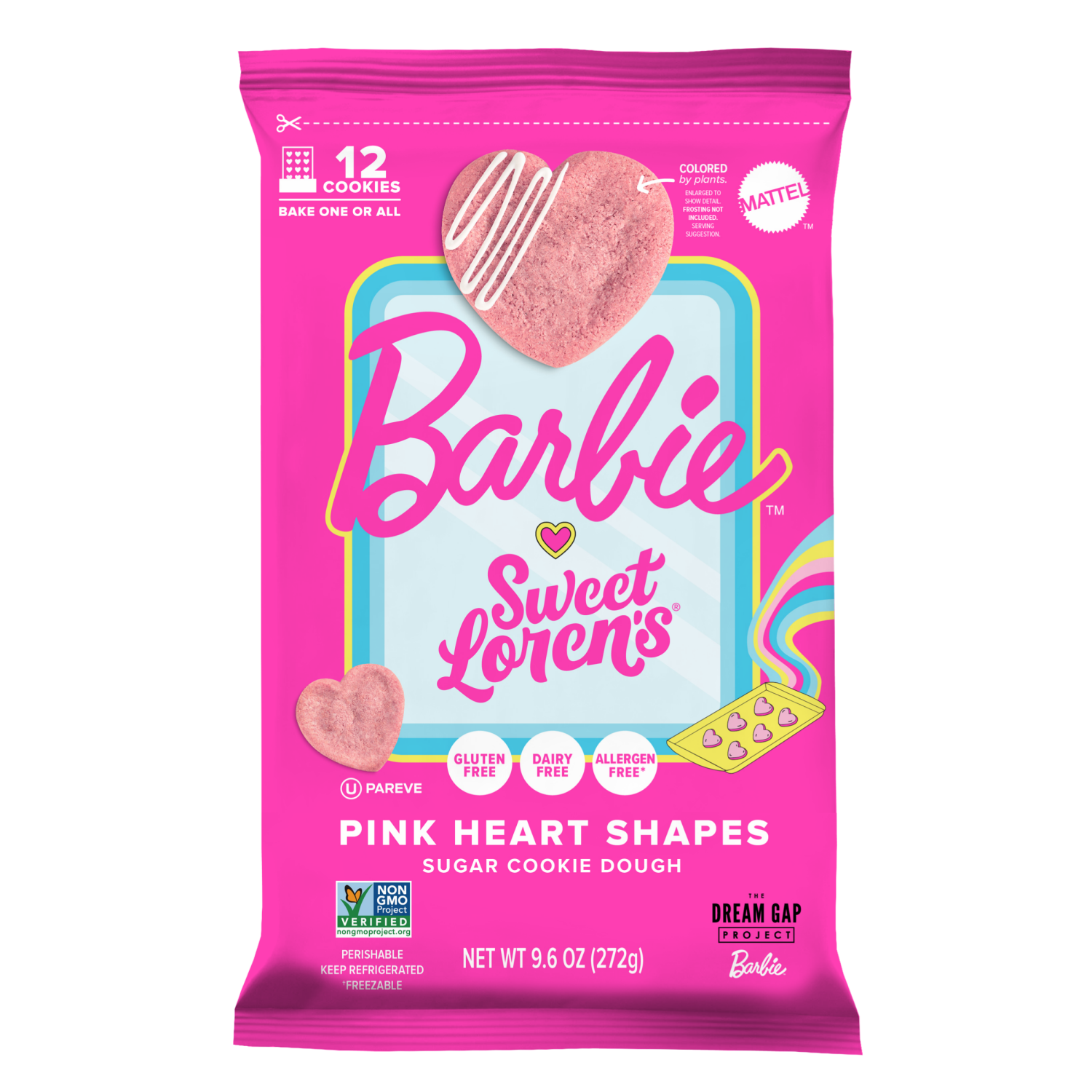 slide 1 of 2, Sweet Loren's Gluten Free & Vegan Sugar Cookie Dough, 12 oz, 12 oz