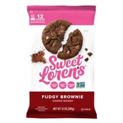 Sweet Loren's Sweet Lorens Fudgy Brownie Cookie Dough 12 oz