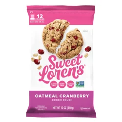Sweet Loren's Oatmeal Cranberry Cookie Dough 12 oz