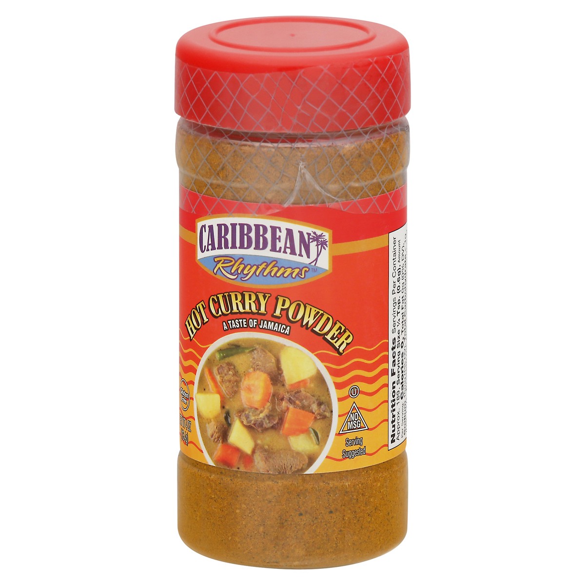 slide 3 of 9, Caribbean Rhythms Hot Curry Powder, 4 oz