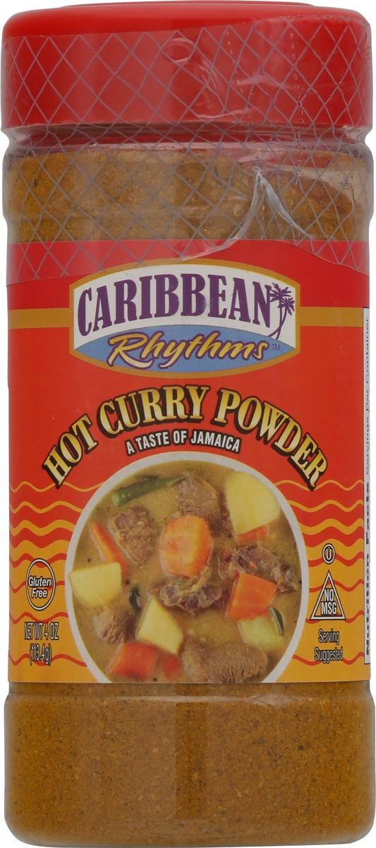 slide 1 of 9, Caribbean Rhythms Hot Curry Powder, 4 oz