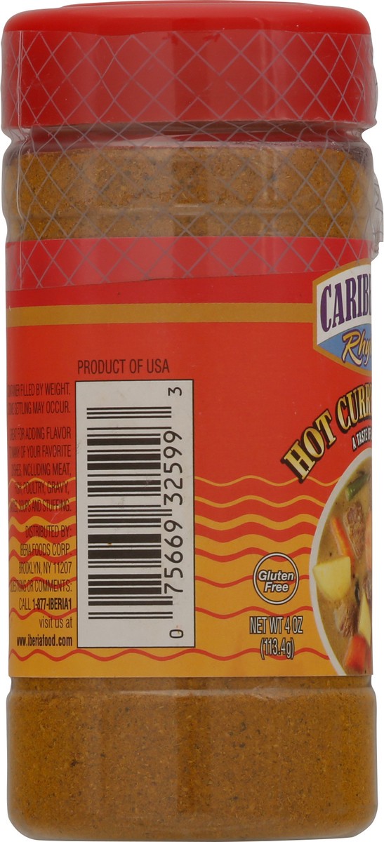 slide 2 of 9, Caribbean Rhythms Hot Curry Powder, 4 oz