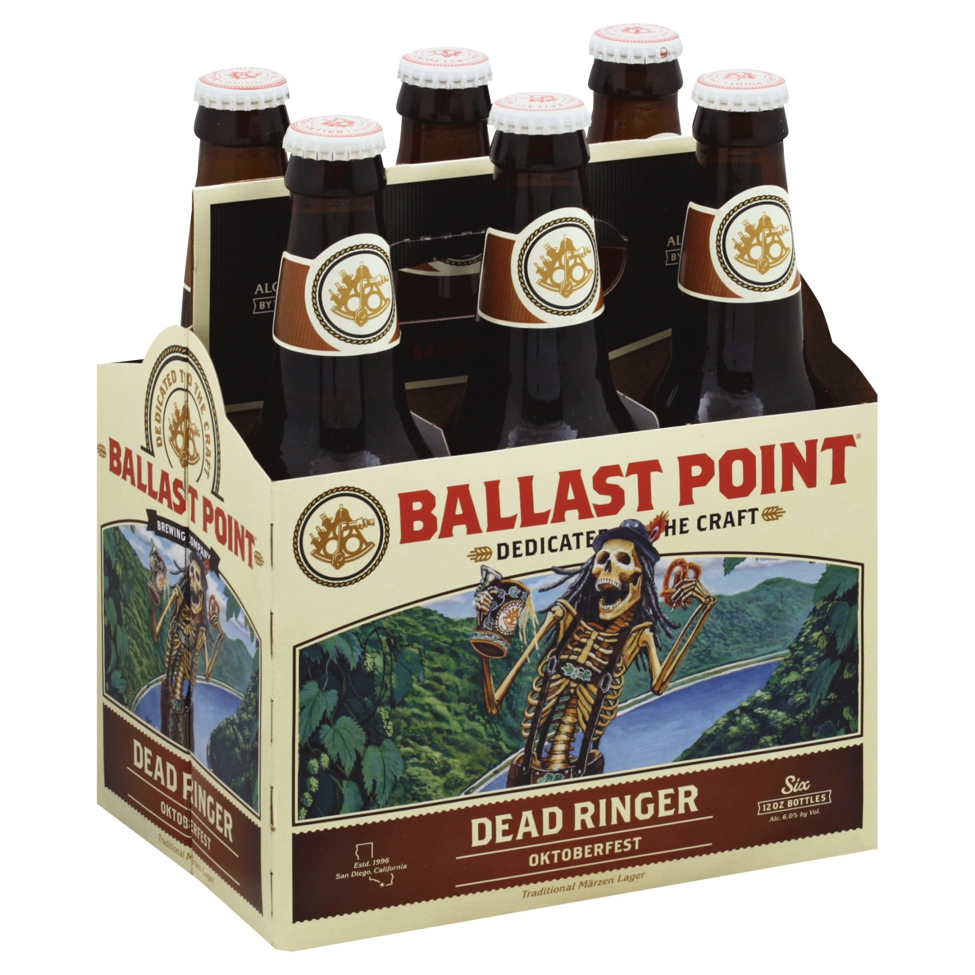 slide 1 of 1, Ballast Point Ballast Dead Ringer, 6 ct; 12 oz