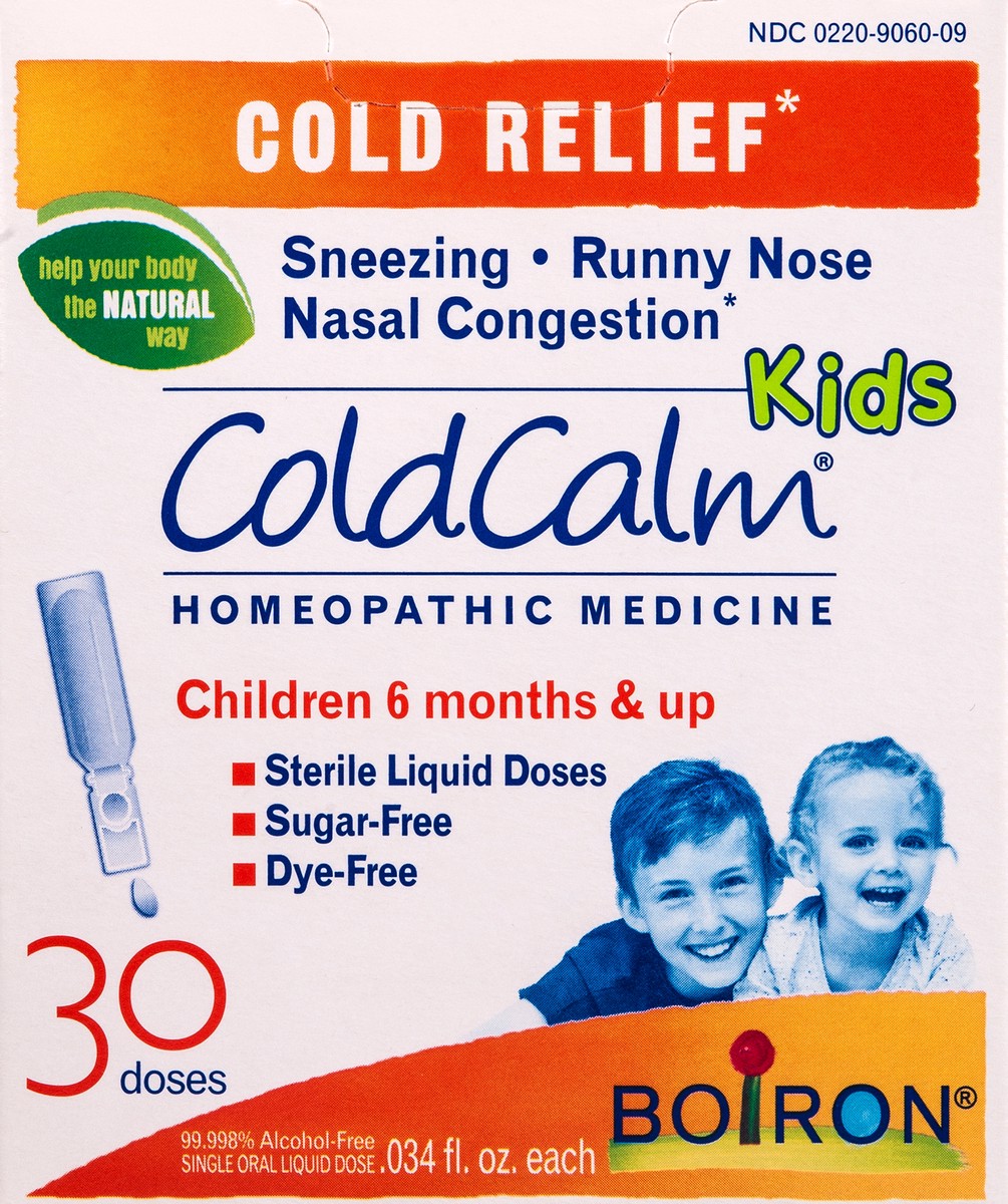 slide 1 of 9, ColdCalm Kids Liquid Doses, 30 ct