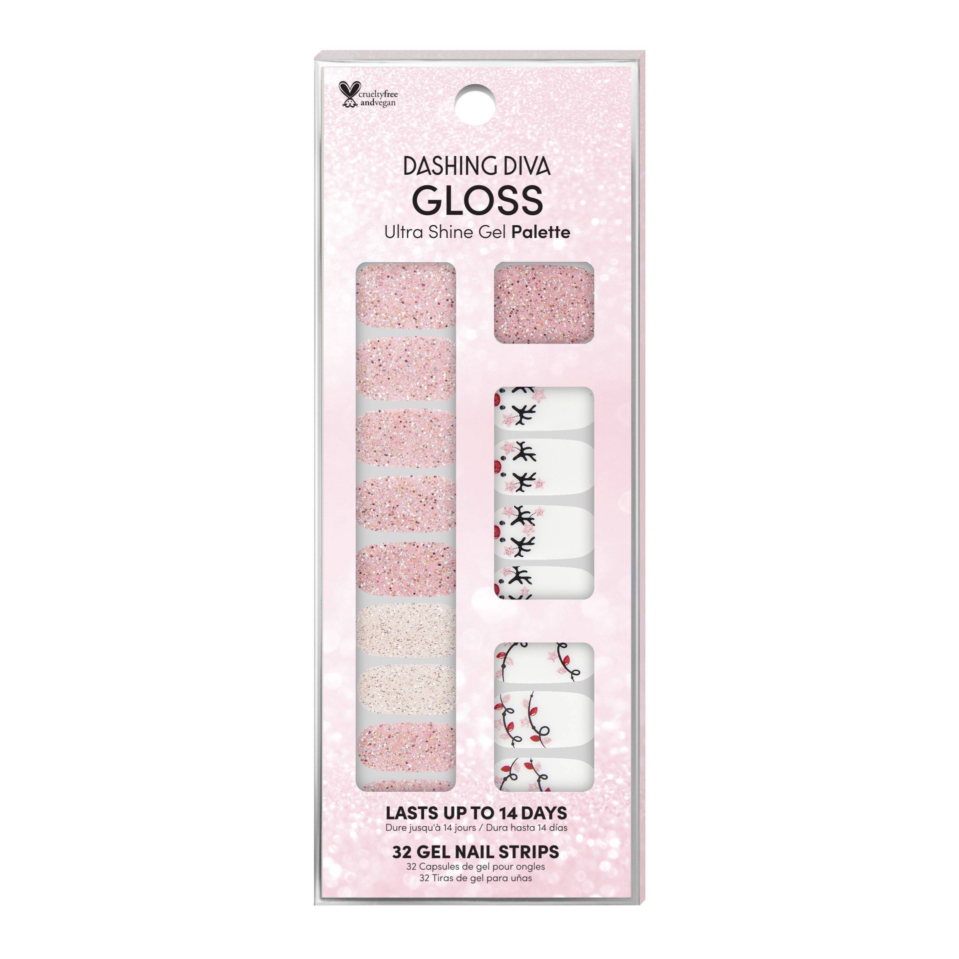 slide 1 of 2, Dashing Diva Gloss Nail Art - Light Show Gloss Palette - 32ct, 32 ct