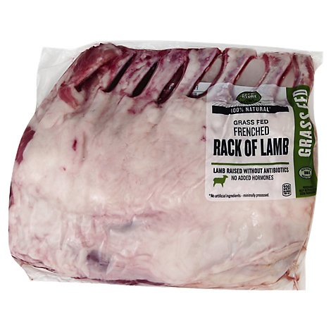 slide 1 of 1, Open Nature Lamb Rib Roast Frenched, per lb