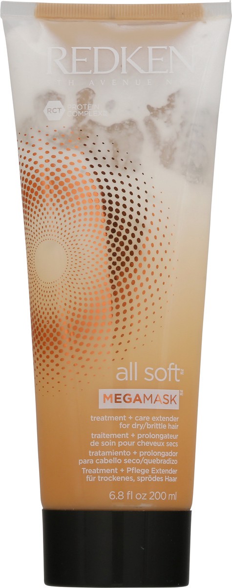slide 5 of 12, Redken All Soft Megamask 6.8 fl oz Tube, 6.8 fl oz