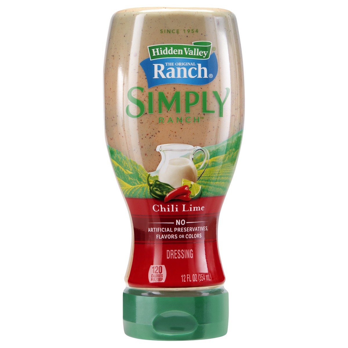 slide 3 of 6, Hidden Valley Simply Ranch Chili Lime Dressing 12 oz, 12 oz