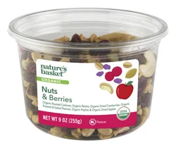 Nature's Basket Organic Nut & Berry Medley - 9 oz