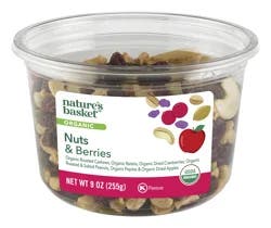 Nature's Basket Organic Nut & Berry Medley - 9 oz