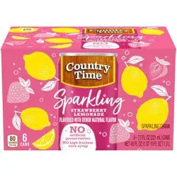 Country Time Sparkling Drink, Strawberry Lemonade