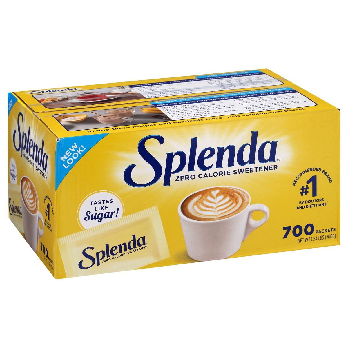 slide 11 of 11, Splenda Packets Zero Calorie Sweetener 700 ea, 700 ct