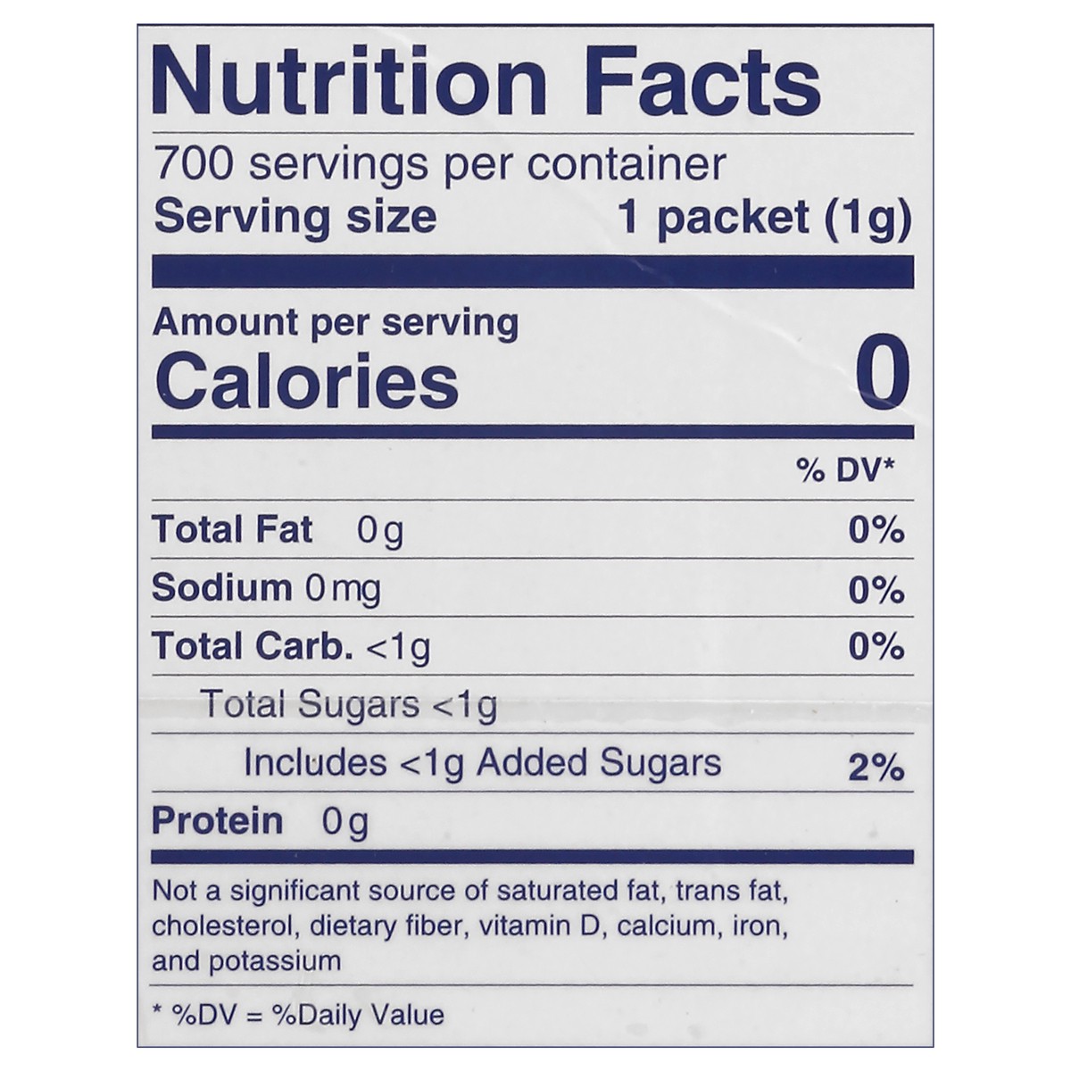 slide 9 of 11, Splenda Packets Zero Calorie Sweetener 700 ea, 700 ct