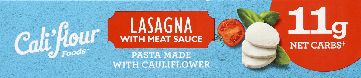slide 7 of 10, Cali'flour Foods Lasagna with Meat Sauce, 9 oz