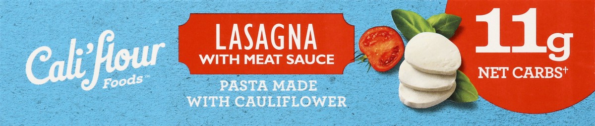 slide 3 of 10, Cali'flour Foods Lasagna with Meat Sauce, 9 oz