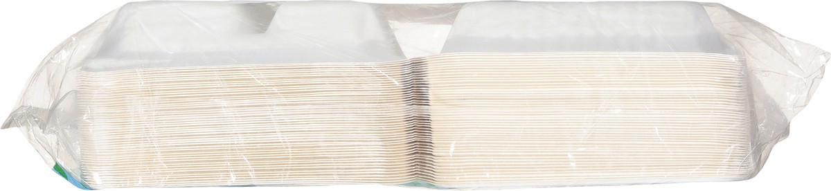 slide 10 of 12, Sun Harvest Medium Fiber 3 Compartment Containers, 50 ct