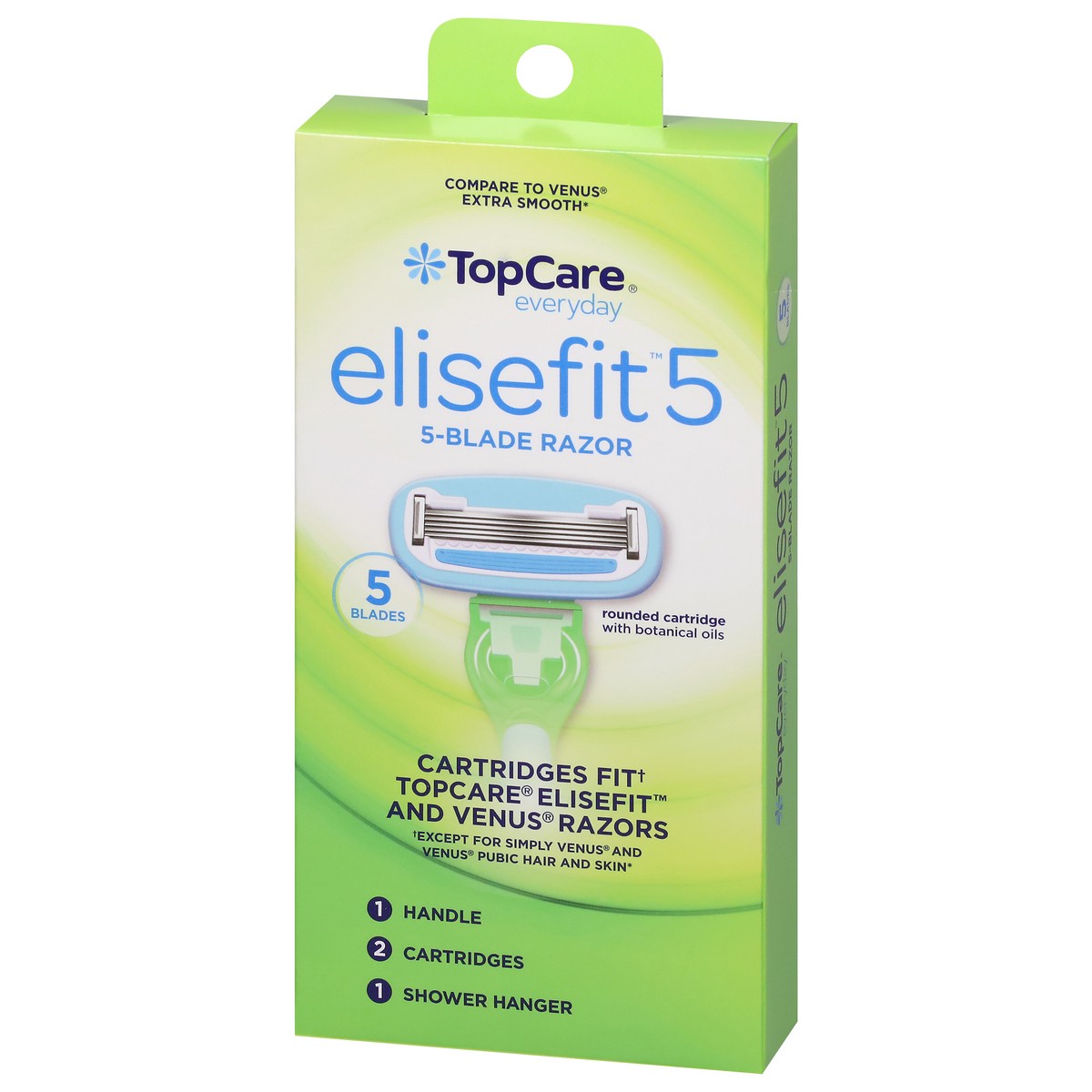 slide 6 of 12, TopCare Everyday Elisefit 5 5-Blade Razor 1 ea, 1 ct