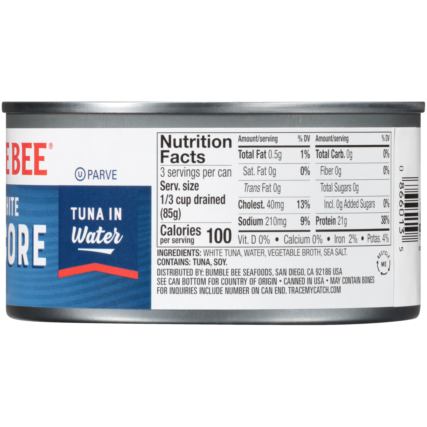 slide 2 of 2, Bumble Bee Solid White Albacore Tuna in Water 12 oz, 12 oz