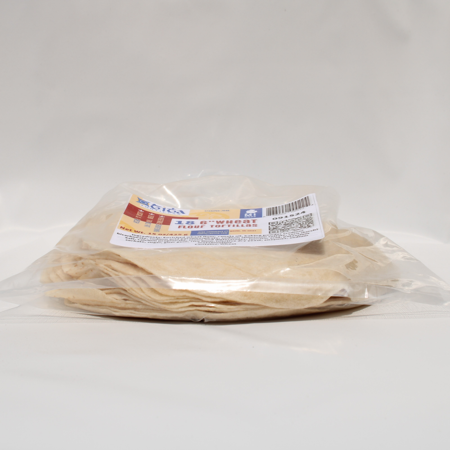 slide 4 of 4, Tita Tortilla 6" Flour Tortilla 18ct/15oz, 18 ct, 15 oz