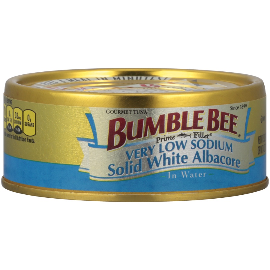 slide 3 of 8, Bumble Bee Prime Chunk White Low Sodium Albacore Tuna, 5 oz