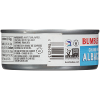 slide 4 of 13, Bumble Bee Chunk White Albacore Tuna In Water (Can), 1 ct