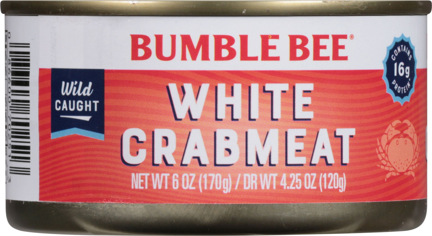 slide 1 of 3, Bumble Bee White Crabmeat 6 oz, 6 oz