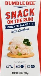 Bumble Bee Snack on the Run! Original Chicken Salad Kit with Crackers 3.5 oz