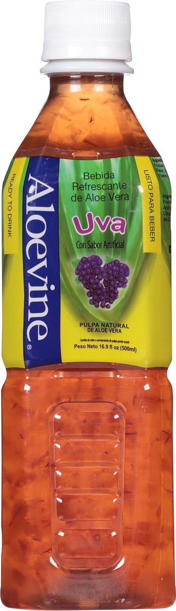 slide 13 of 13, Aloevine Refreshing Grape Aloe Vera Drink 16.9 fl oz, 16.9 fl oz