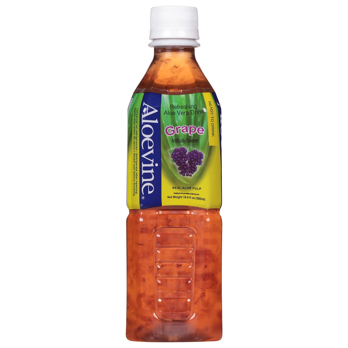 slide 5 of 13, Aloevine Refreshing Grape Aloe Vera Drink 16.9 fl oz, 16.9 fl oz