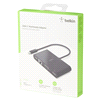 slide 12 of 29, Belkin USB-C Multimedia Adapter (USB-C TO GBE, HDMI, VGA, USB-A), 1 ct