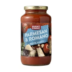 Giant Eagle Parmesan And Romano Pasta Sauce
