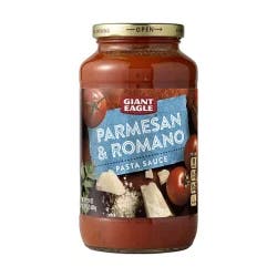 Giant Eagle Parmesan And Romano Pasta Sauce