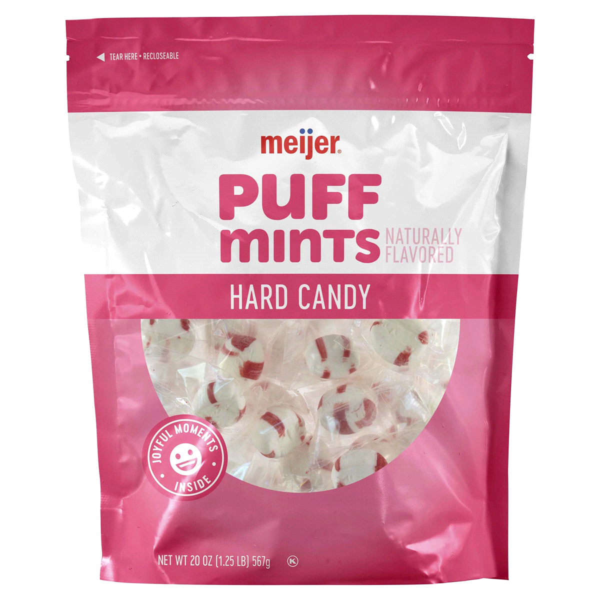 slide 1 of 5, Meijer Puff Mints, 20 oz