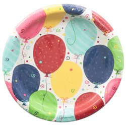 Party Creations Premium Strength Festive Fun Plates 10 ea