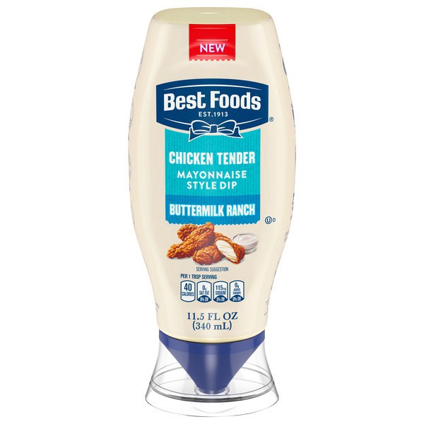 slide 1 of 1, Best Foods Mayonnaise Buttermilk Ranch Dipping 11.5 Fo - 11.5 FZ, 11.5 fl oz